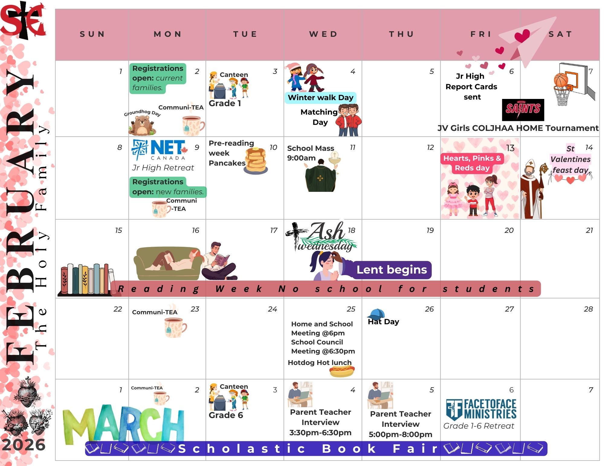 February Calendar26
